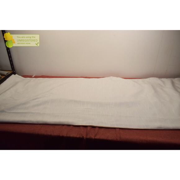 Threshold Blackout Henna Rod Pocket Curtain Panel 50x63" White (Snag)* - Picture 2 of 5